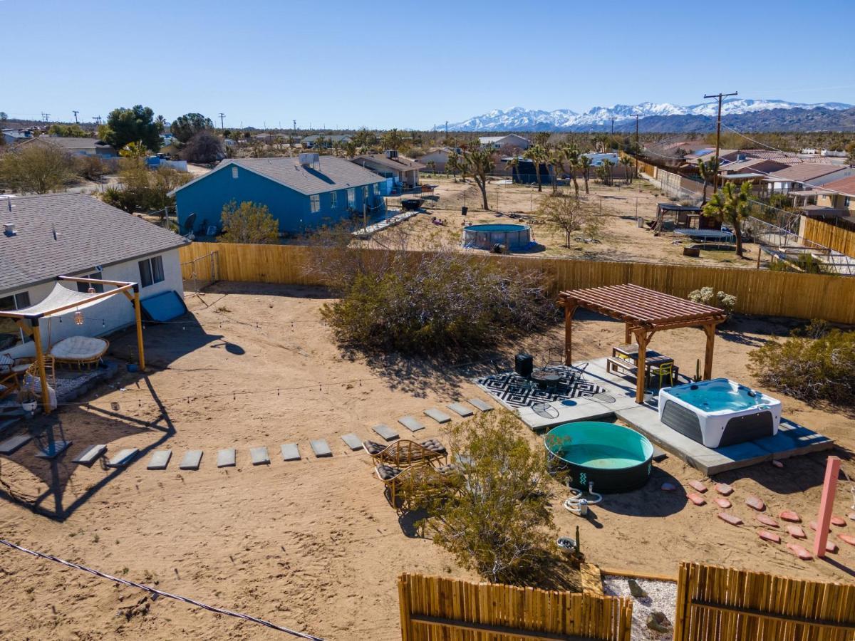 Villa Dreamy Backyard Oasis, Zen Garden,10 Mins To Jtnp Joshua Tree Exterior foto