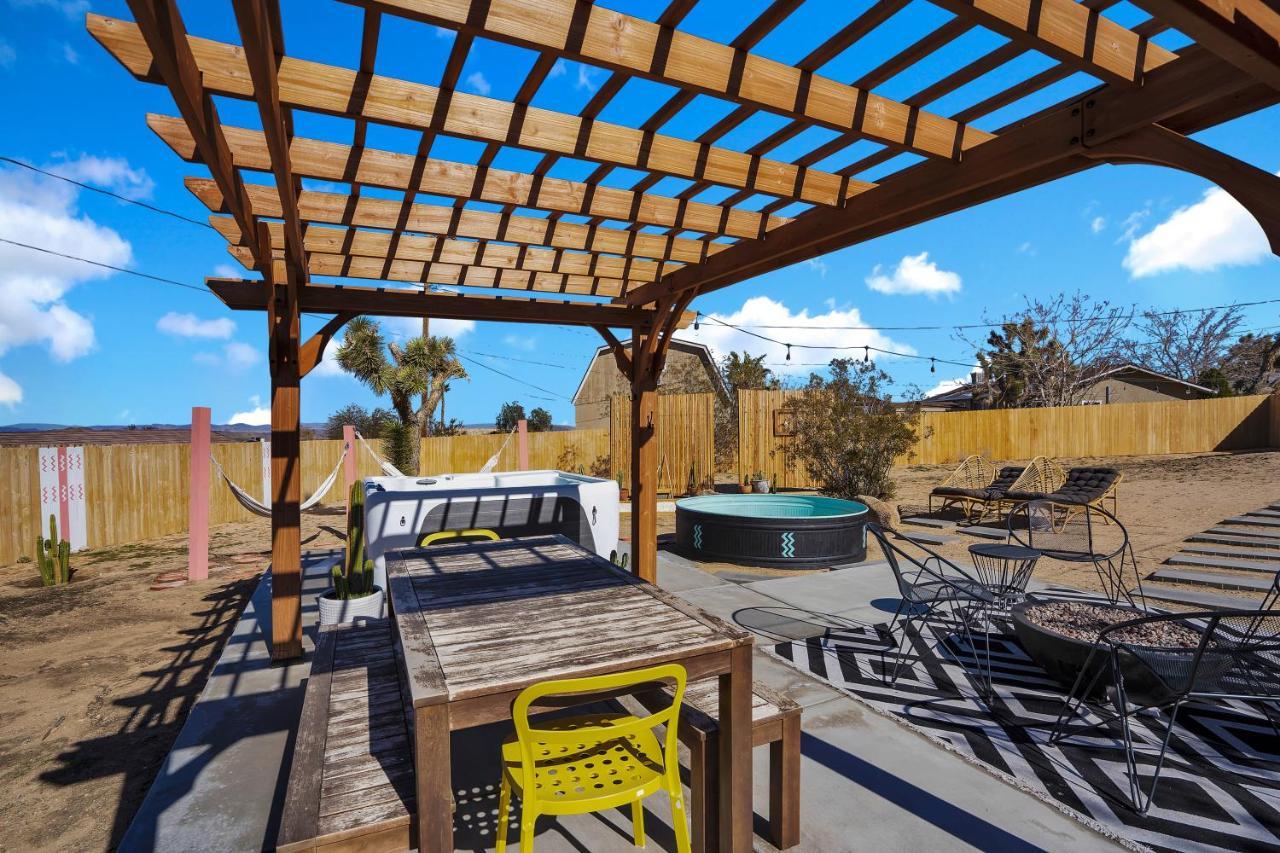 Villa Dreamy Backyard Oasis, Zen Garden,10 Mins To Jtnp Joshua Tree Exterior foto