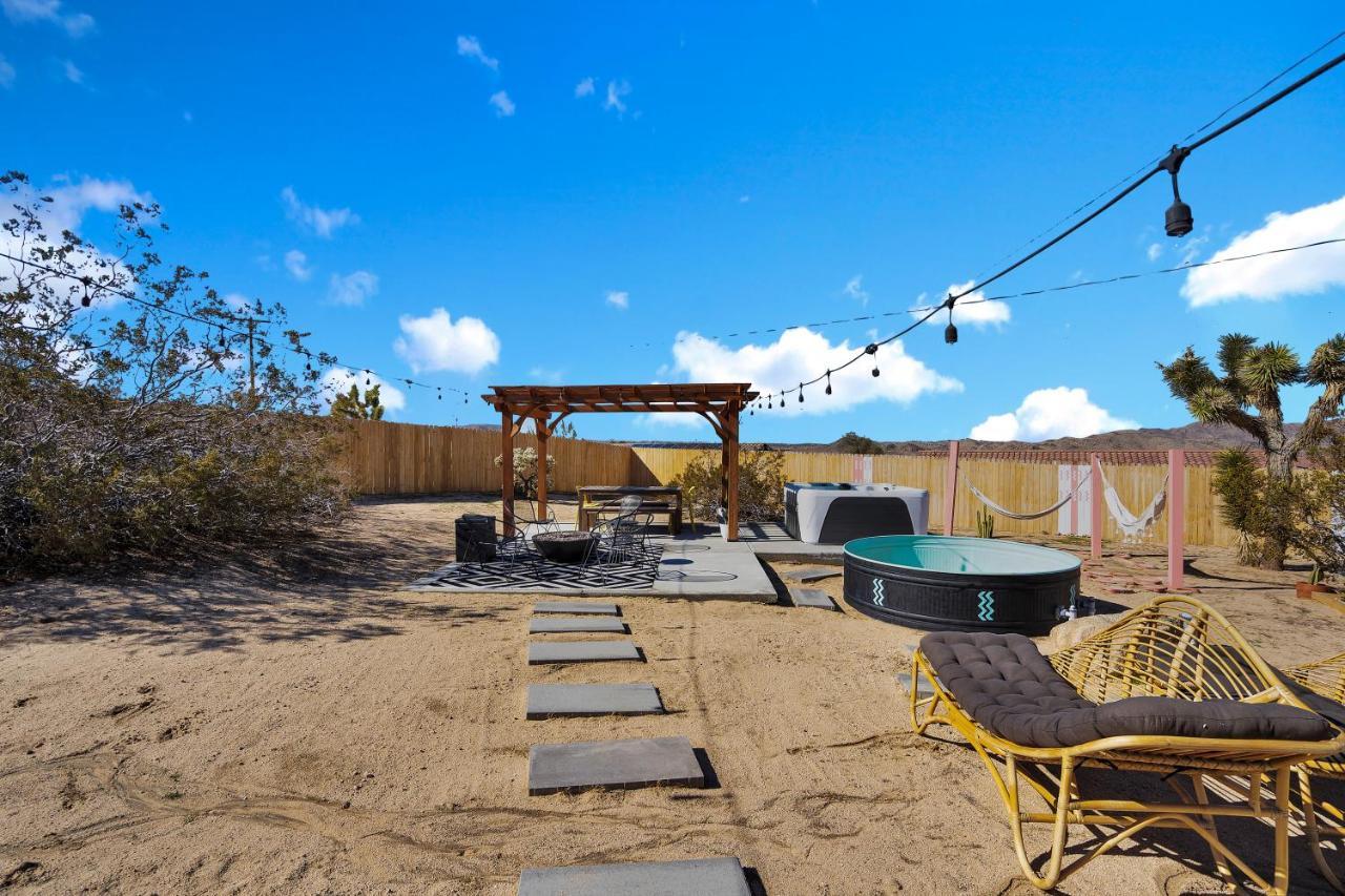 Villa Dreamy Backyard Oasis, Zen Garden,10 Mins To Jtnp Joshua Tree Exterior foto