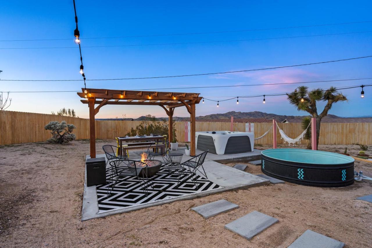 Villa Dreamy Backyard Oasis, Zen Garden,10 Mins To Jtnp Joshua Tree Exterior foto